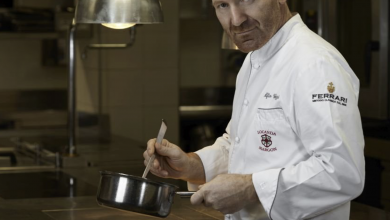 Alfio Ghezzi, lo chef trentino accreditato di due stelle Michelin conquistate alla Locanda Margon.