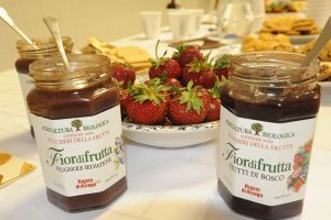 Alcune confetture Fiordifrutta dell'Azienda Rigoni di Asiago (foto Claudio Rizzi)