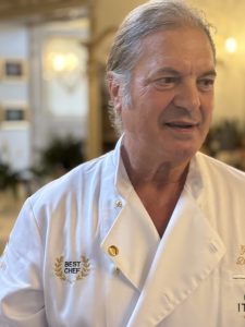 Lo chef patron di Villa Cà Diedo Guglielmo Di Somma