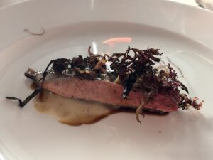 Germano di laguna con mugnaia di ostriche